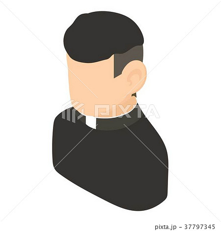 Priest icon, isometric 3d style Priest icon, isometric 3d style 37797345