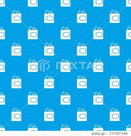 Paper clips box pattern seamless blue 37797346