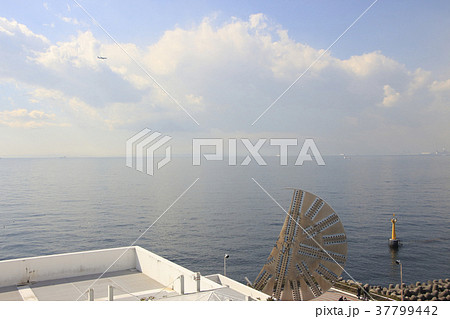 夏の海ほたるパーキングエリアにて 37799442