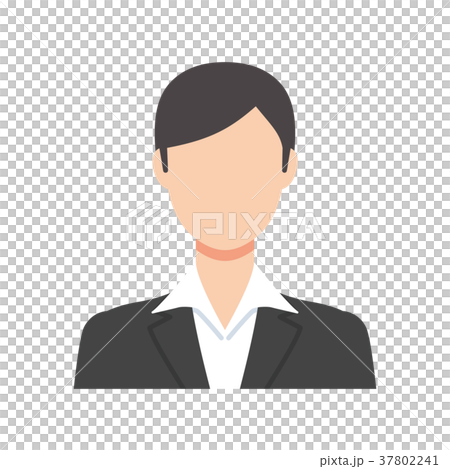 スーツ姿の女性 正面 肩から上 スーツ姿の女性 正面 肩から上 37802241