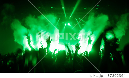 Happy People Dance in Nightclub Party Concert 37802364