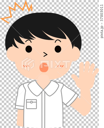 男子生徒 優等生 驚く 男子生徒 優等生 驚く 37803011