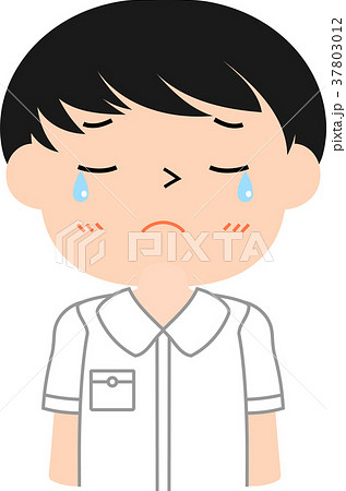 男子生徒　優等生　泣く 37803012
