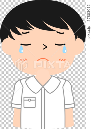 男子生徒　優等生　泣く 37803012