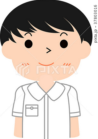 男子生徒　優等生　立つ 37803016