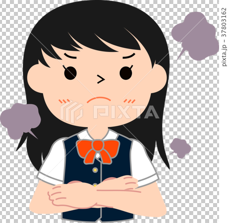 女子生徒 優等生 怒り 女子生徒 優等生 怒り 37803162