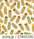 set of color tortilla food icons seamless pattern 37803206