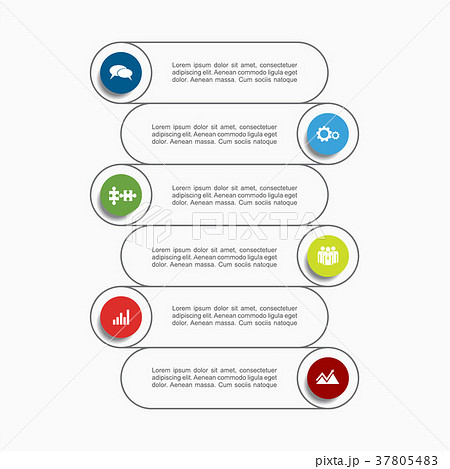 Infographic template. Vector illustration. 37805483