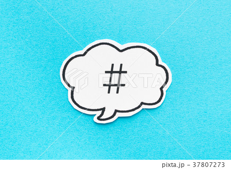ハッシュタグ　＃　ワード　SNS　クチコミ　口コミ　投稿　ムーブメント 37807273