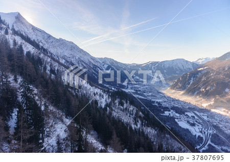 Mont Blanc on a Sunny Winter Afernoon 37807695
