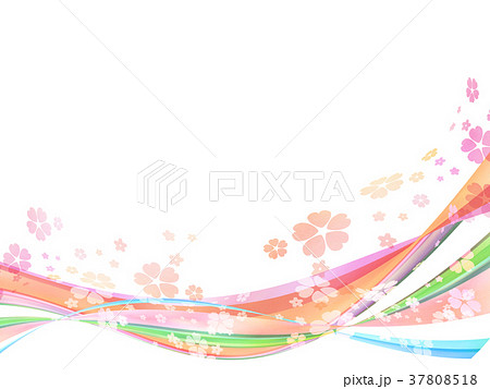 テクスチャー　桜　フレーム 37808518