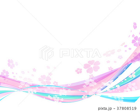 テクスチャー　桜　フレーム 37808519