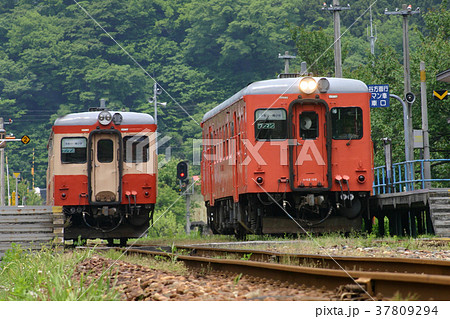 大糸線・国鉄色キハ52　2005年5月23日 37809294