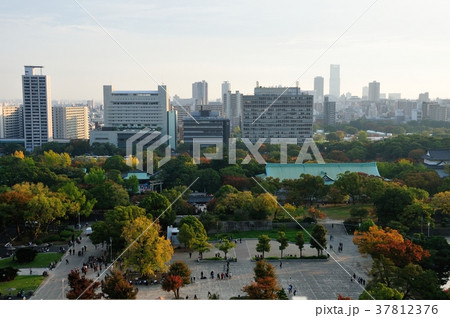 大阪城天守閣から見た風景 37812376
