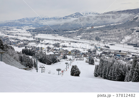 石打丸山スキー場からの景色 37812482