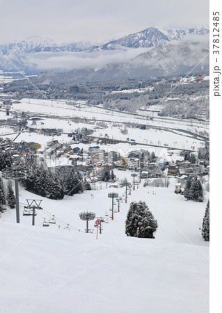 石打丸山スキー場からの景色 石打丸山スキー場からの景色 37812485