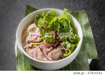 牛肉のフォー ベトナムのめん料理 Pho Vietnamese beef 牛肉のフォー ベトナムのめん料理 Pho Vietnamese beef 37814161