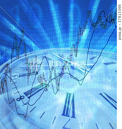 株式相場の時計 株式相場の時計 37815366