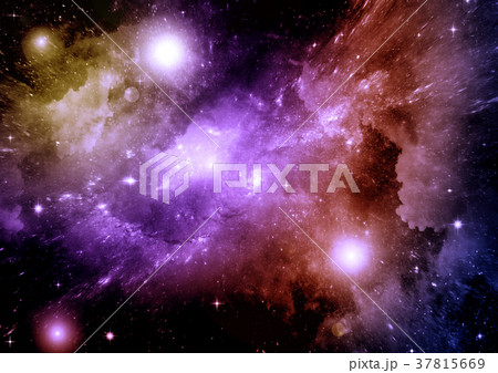 galaxy in a free space 37815669