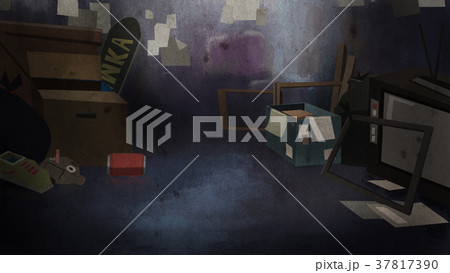 Junk scene of city illustration 37817390