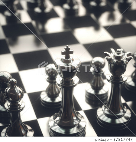 Chess Pieces Gameboard Chess Pieces Gameboard 37817747