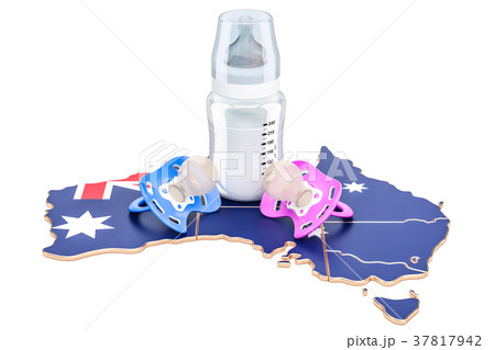 Birthrate and adoption in Australia concept 37817942