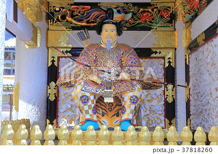 日光東照宮陽明門の随身像（右大臣） 37818260