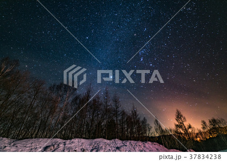 冬の星空 冬の星空 37834238