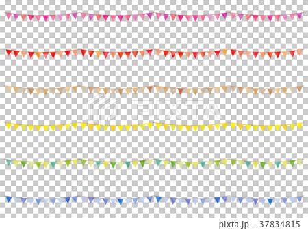 Material-cute garland (colorful 1) 37834815