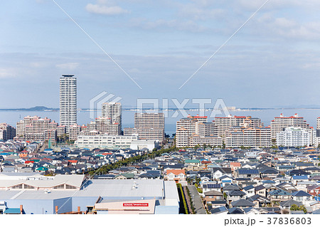 街景　福岡市街地　2018冬　福岡市西区 37836803