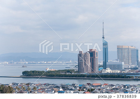 街景　福岡市街地　2018冬　福岡市西区 37836839