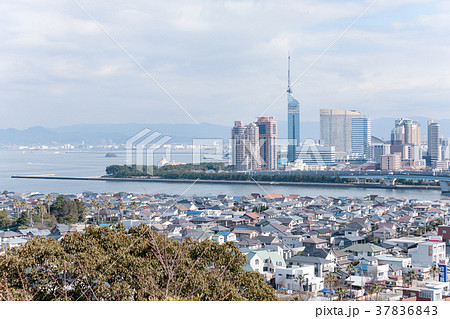 街景 福岡市街地 2018冬 福岡市西区 街景 福岡市街地 2018冬 福岡市西区 37836843