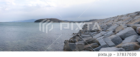 錦海湾防波堤8 37837030