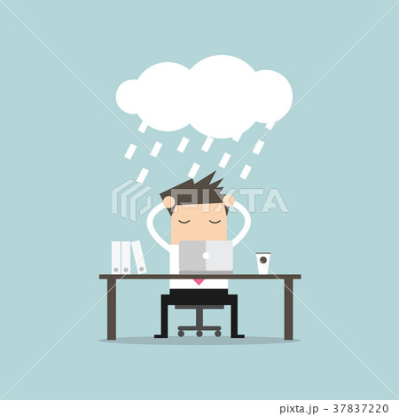 Businessman strain. 37837220