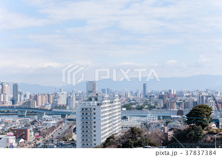 街景　福岡市街地　2018冬　福岡市西区 37837384