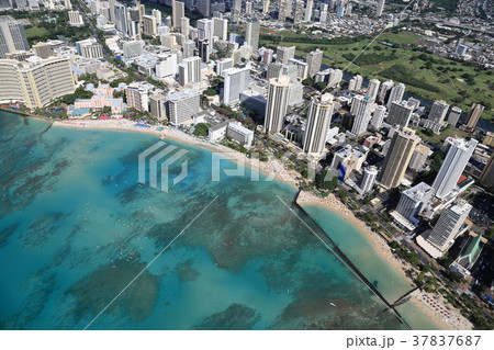 ハワイ空撮 37837687
