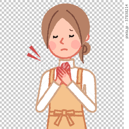 A woman whose hands are rough 37838214