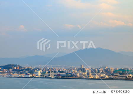 夜景 能古島から見たシーサイドももち 福岡市西区 夜景 能古島から見たシーサイドももち 福岡市西区 37840380