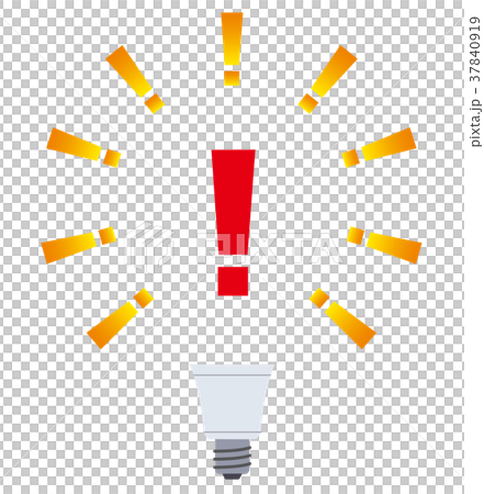 Surprised mark and light 37840919