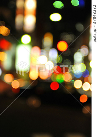 繁華街のネオン 繁華街のネオン 37843232