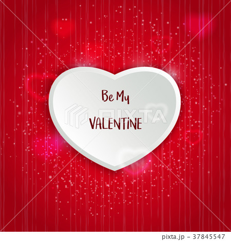 Valentines day background with lights efects and 37845547