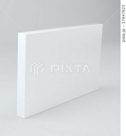 White package mock up model shadow. Blank 37847625