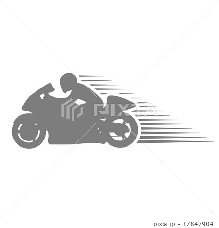 Motorcyclist on sport motorcycle 37847904