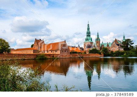 Frederiksborg Castle in Copenhagen, Denmark 37849589