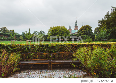 Rosenborg Castle and Royal Park in Copenhagen. 37849718