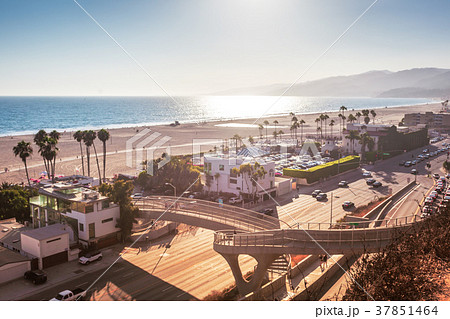 Sunset in Santa Monica Sunset in Santa Monica 37851464