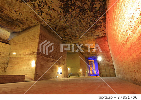 大谷資料館の地下採掘場 大谷資料館の地下採掘場 37851706