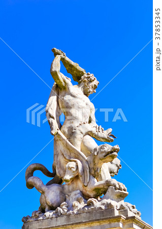 Sculptures in Park of Branicki Palace. Bialystok 37853345