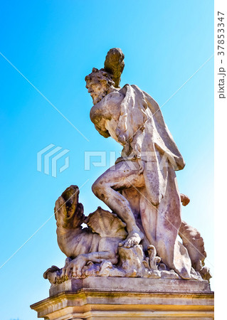 Sculptures in Park of Branicki Palace. Bialystok 37853347
