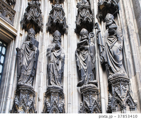 outdoor decoration of Cologne Cathedral outdoor decoration of Cologne Cathedral 37853410